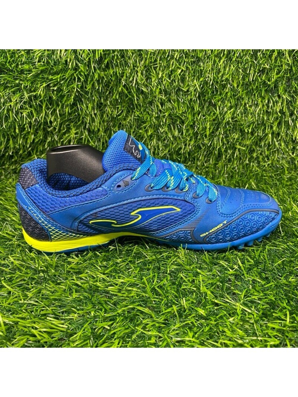 Joma Dribling Turf Soccer Shoes Driw.804.Tf Men's Usa 7 Eu 40 Blue Yellow 2230 View 5